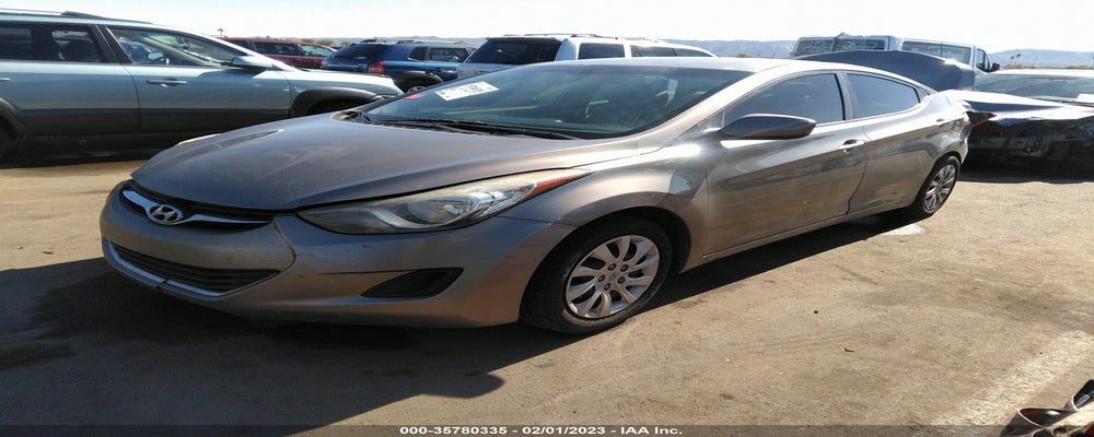 5NPDH4AE2CH081005 2012 HYUNDAI ELANTRA photo no. 2