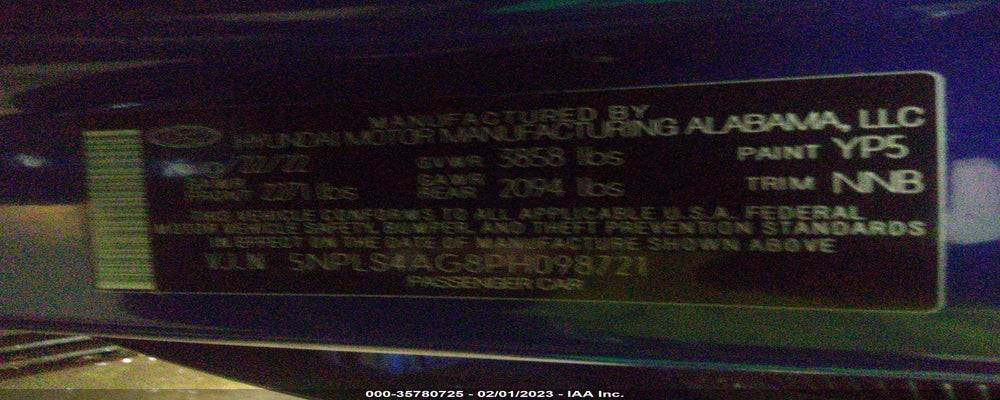 5NPLS4AG8PH098721 2023 HYUNDAI ELANTRA photo no. 9