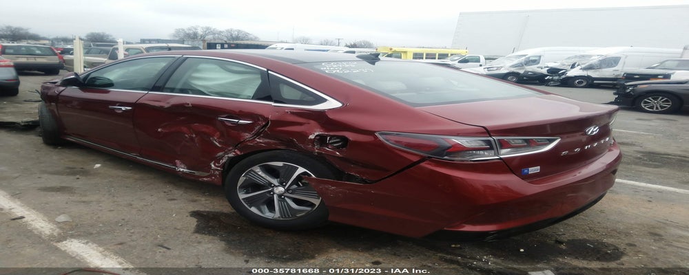 KMHE34L38JA082237 2018 HYUNDAI SONATA HYBRID photo no. 3