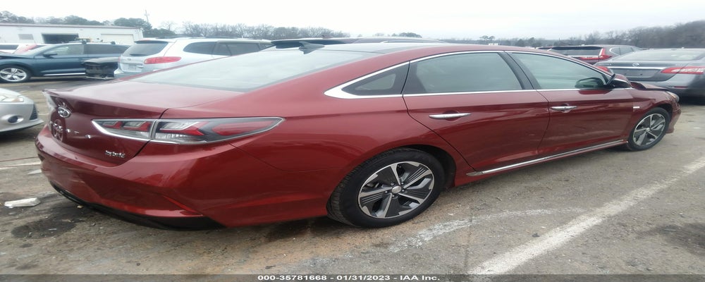 KMHE34L38JA082237 2018 HYUNDAI SONATA HYBRID photo no. 4