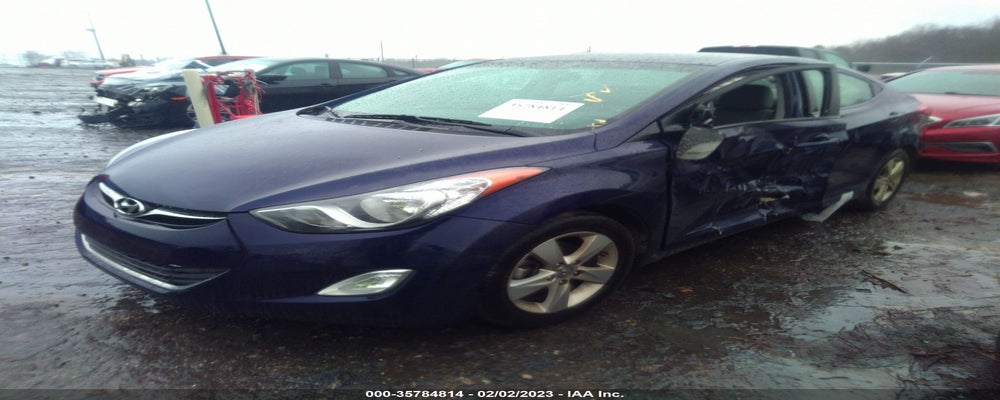 5NPDH4AE1DH410455 2013 HYUNDAI ELANTRA photo no. 2