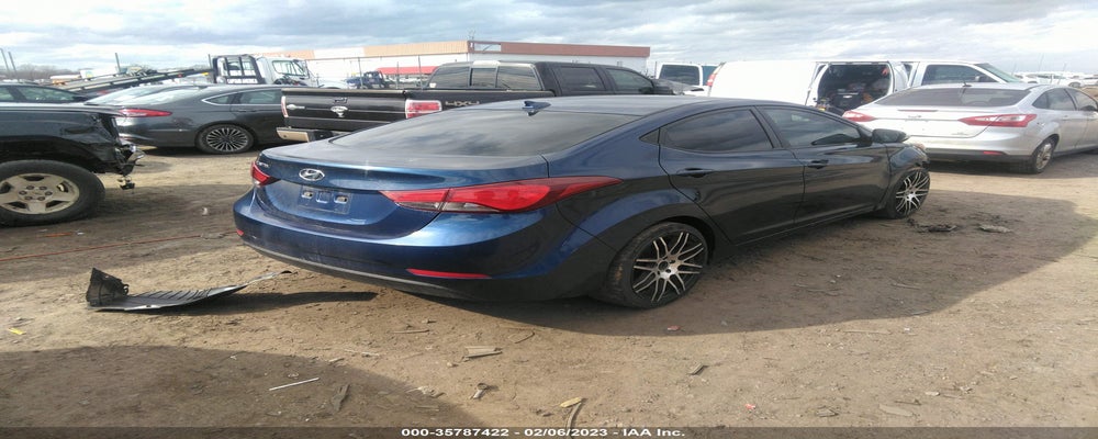 5NPDH4AE2GH701356 2016 HYUNDAI ELANTRA photo no. 4