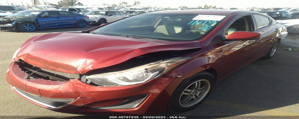 5NPDH4AE2GH780284 2016 HYUNDAI ELANTRA photo no. 2