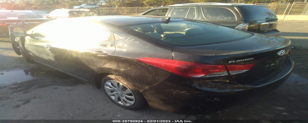 5NPDH4AEXCH091507 2012 HYUNDAI ELANTRA photo no. 3