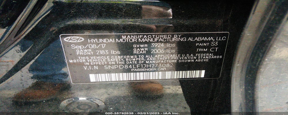 5NPD84LF1JH273082 2018 HYUNDAI ELANTRA photo no. 9