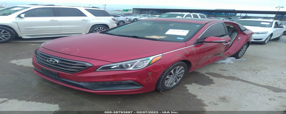 5NPE34AF0HH586785 2017 HYUNDAI SONATA photo no. 2