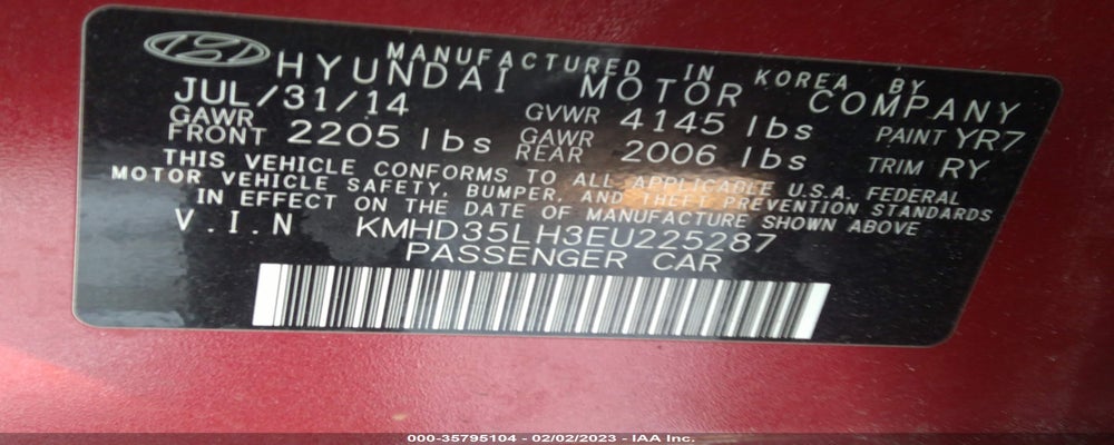 KMHD35LH3EU225287 2014 HYUNDAI ELANTRA GT photo no. 9