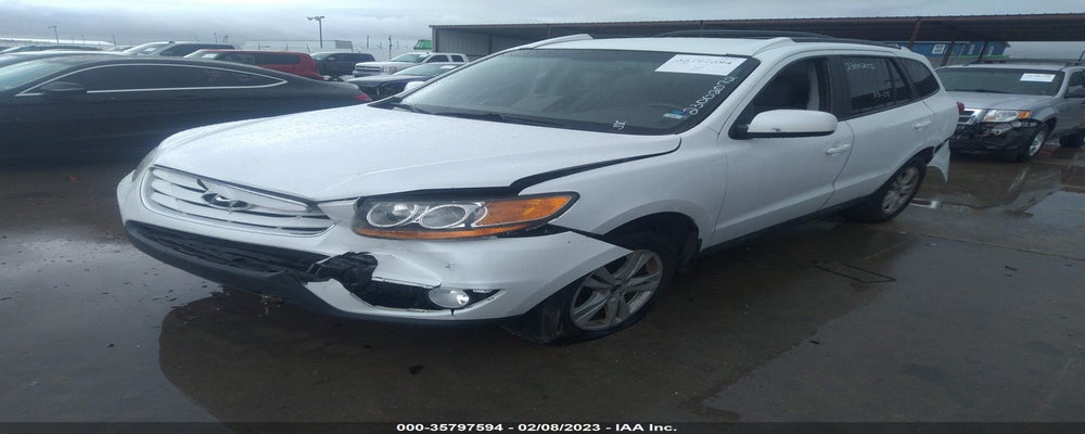 5XYZH4AG0BG007630 2011 HYUNDAI SANTA FE photo no. 2