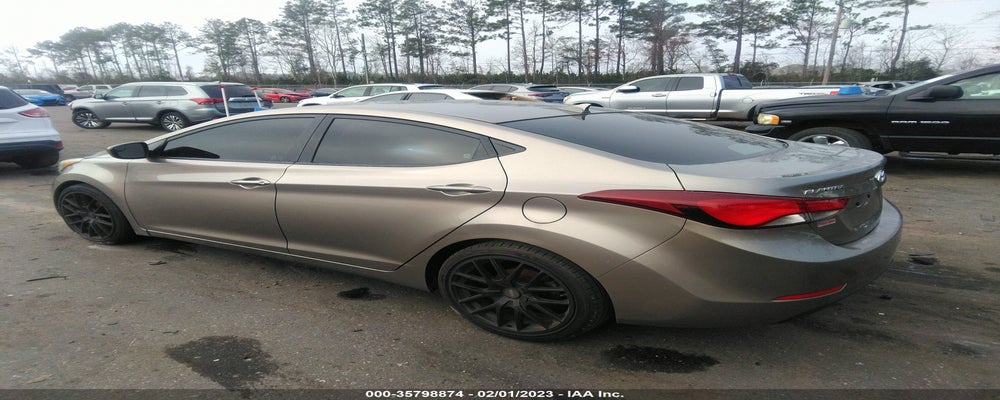5NPDH4AE3EH481304 2014 HYUNDAI ELANTRA photo no. 3