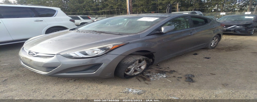 5NPDH4AE1EH502134 2014 HYUNDAI ELANTRA photo no. 2