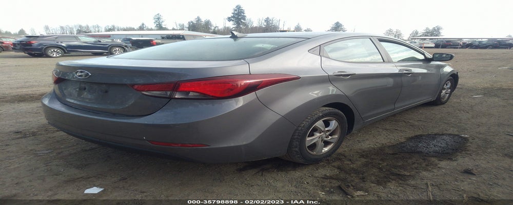 5NPDH4AE1EH502134 2014 HYUNDAI ELANTRA photo no. 4