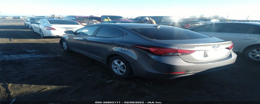 5NPDH4AE6EH526767 2014 HYUNDAI ELANTRA photo no. 3