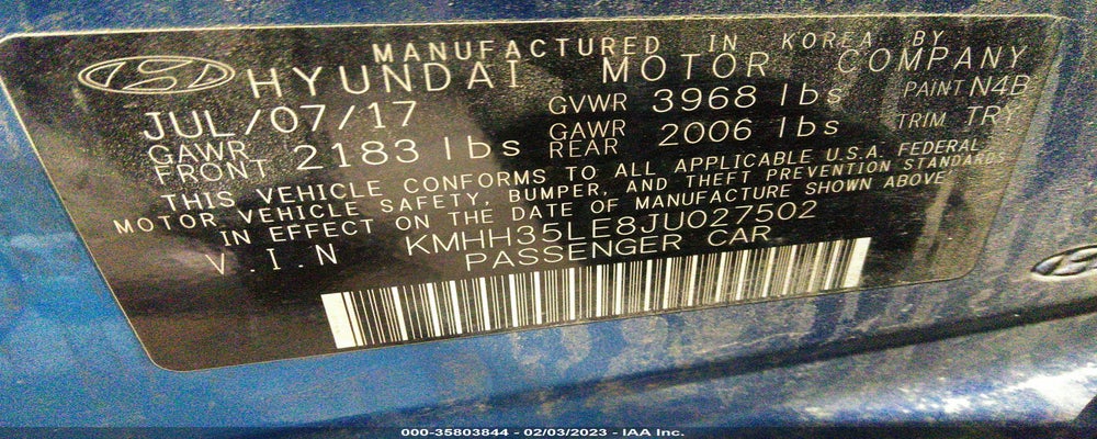 KMHH35LE8JU027502 2018 HYUNDAI ELANTRA GT photo no. 9