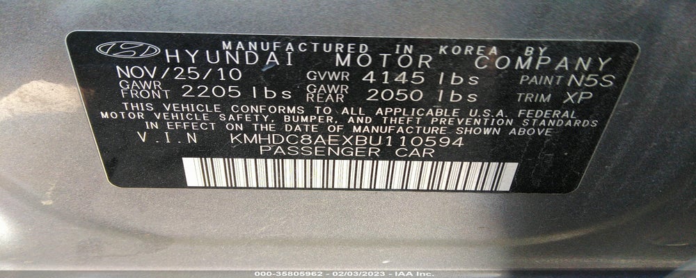 KMHDC8AEXBU110594 2011 HYUNDAI ELANTRA TOURING photo no. 9