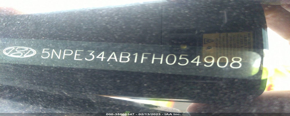 5NPE34AB1FH054908 2015 HYUNDAI SONATA photo no. 9