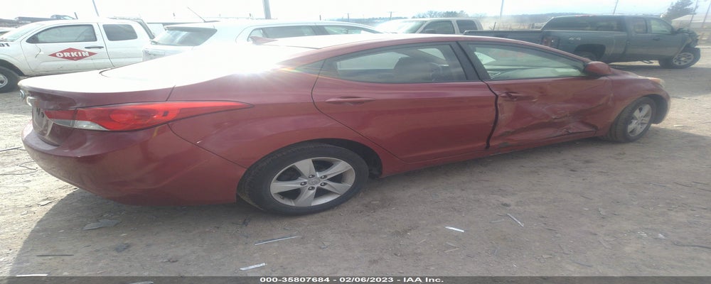 KMHDH4AE2C4441696 2012 HYUNDAI ELANTRA photo no. 4