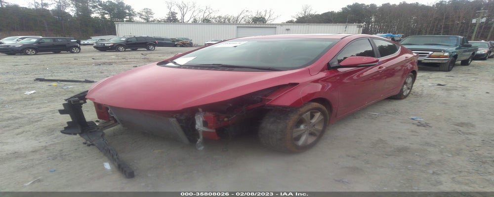 KMHDH4AE1GU492743 2016 HYUNDAI ELANTRA photo no. 2