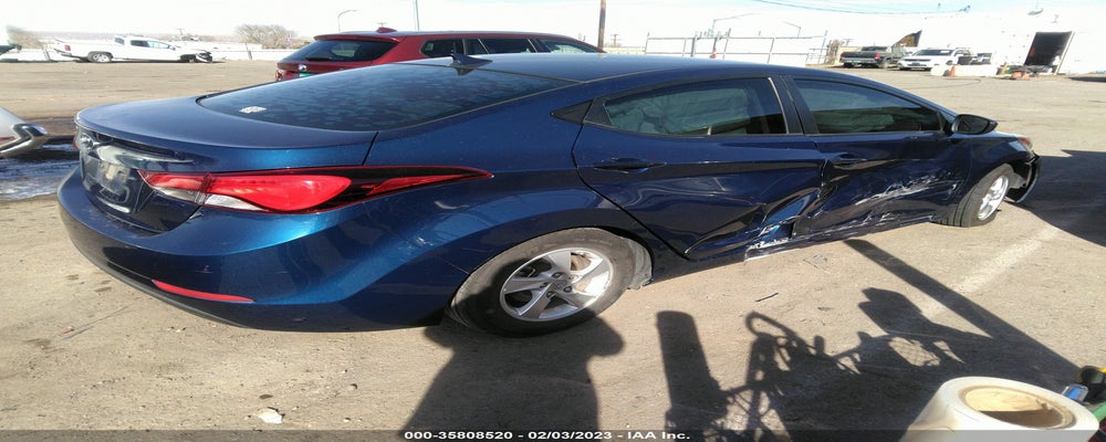 5NPDH4AE4FH564922 2015 HYUNDAI ELANTRA photo no. 4