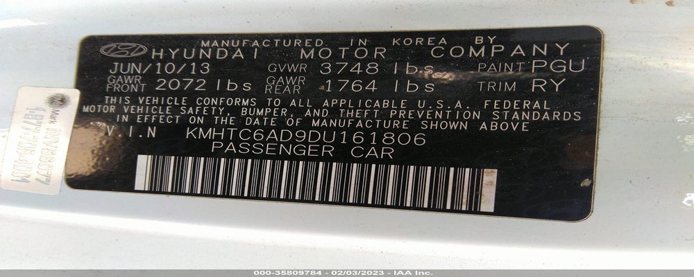 KMHTC6AD9DU161806 2013 HYUNDAI VELOSTER photo no. 9