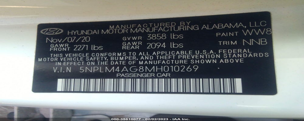 5NPLM4AG8MH010269 2021 HYUNDAI ELANTRA photo no. 9