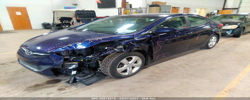 5NPDH4AE9DH419176 2013 HYUNDAI ELANTRA photo no. 2