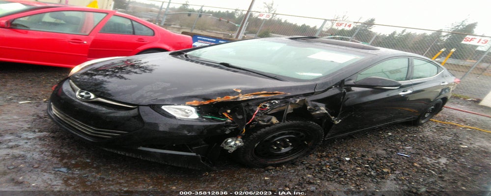 5NPDH4AE6EH539521 2014 HYUNDAI ELANTRA photo no. 2