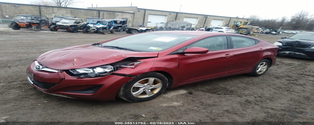 5NPDH4AE7EH540712 2014 HYUNDAI ELANTRA photo no. 2