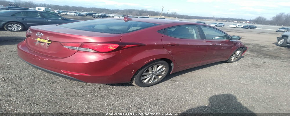 5NPDH4AE6GH682147 2016 HYUNDAI ELANTRA photo no. 4