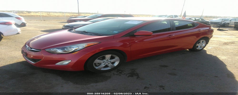 KMHDH4AE4DU002047 2013 HYUNDAI ELANTRA photo no. 2