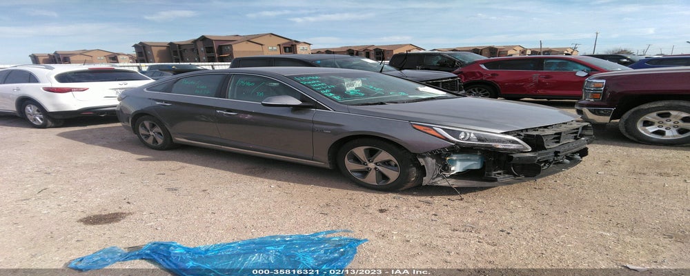 KMHE34L18HA057590 2017 HYUNDAI SONATA HYBRID photo no. 5