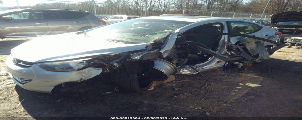 5NPDH4AEXCH138180 2012 HYUNDAI ELANTRA photo no. 2