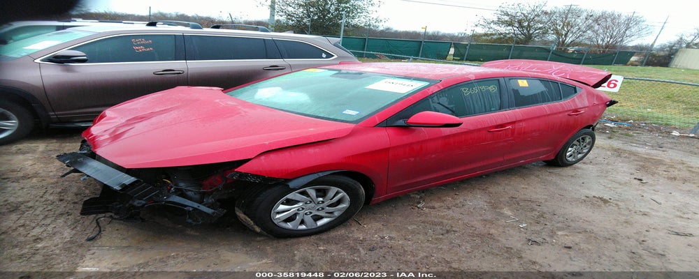 KMHD74LF6KU865180 2019 HYUNDAI ELANTRA photo no. 2