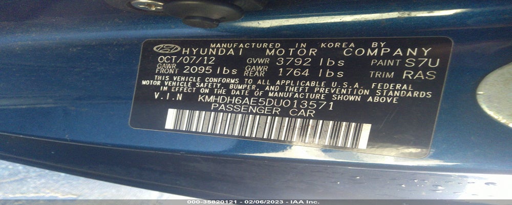 KMHDH6AE5DU013571 2013 HYUNDAI ELANTRA COUPE photo no. 9