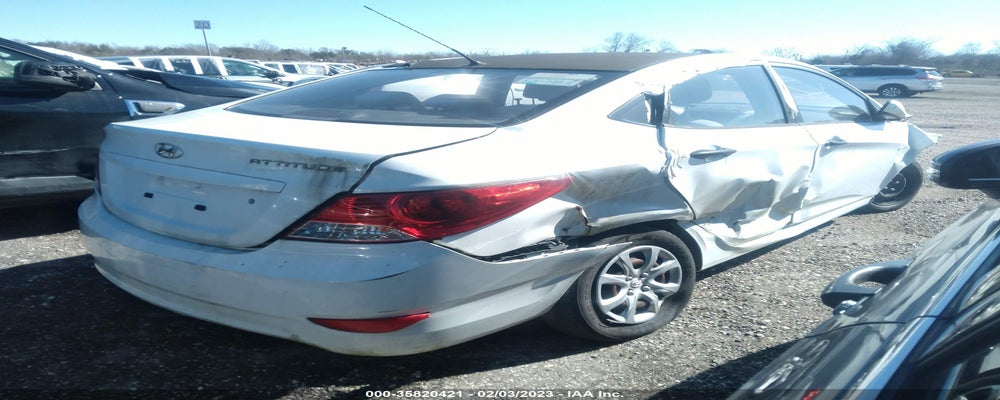 KMHCT4NBXEU488939 2014 HYUNDAI ACCENT photo no. 4