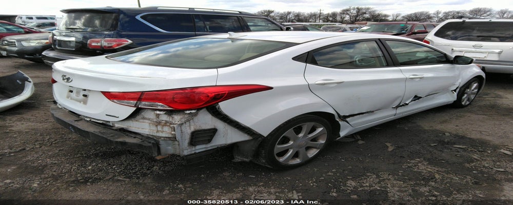 5NPDH4AEXBH007846 2011 HYUNDAI ELANTRA photo no. 4