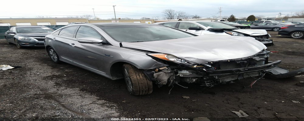 KMHEC4A40EA105947 2014 HYUNDAI SONATA HYBRID photo no. 9