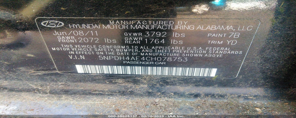 5NPDH4AE4CH078753 2012 HYUNDAI ELANTRA photo no. 9