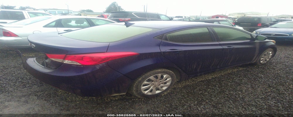 5NPDH4AEXBH025554 2011 HYUNDAI ELANTRA photo no. 4