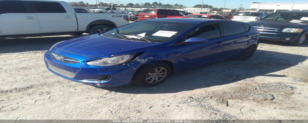 KMHCT5AE0CU045962 2012 HYUNDAI ACCENT photo no. 2