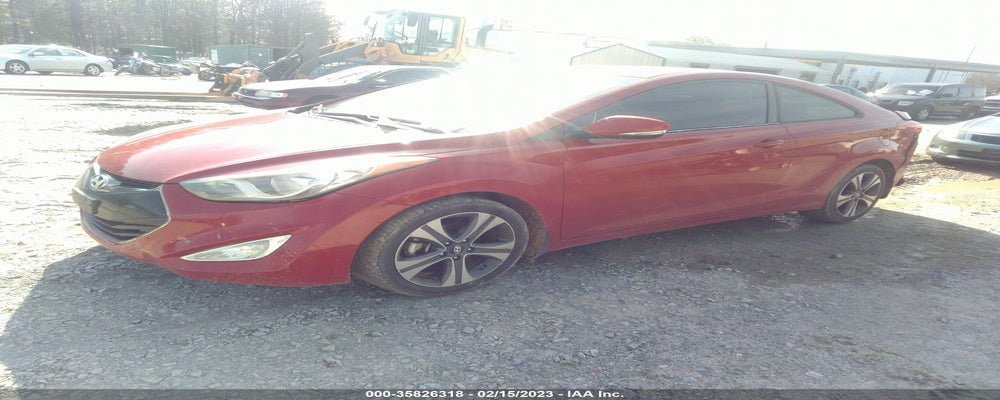 KMHDH6AE0DU006415 2013 HYUNDAI ELANTRA COUPE photo no. 2