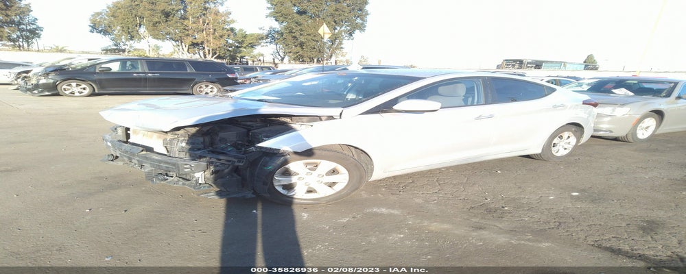 5NPDH4AE7GH717939 2016 HYUNDAI ELANTRA photo no. 2