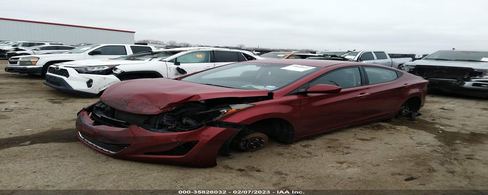 5NPDH4AE4GH765575 2016 HYUNDAI ELANTRA photo no. 2
