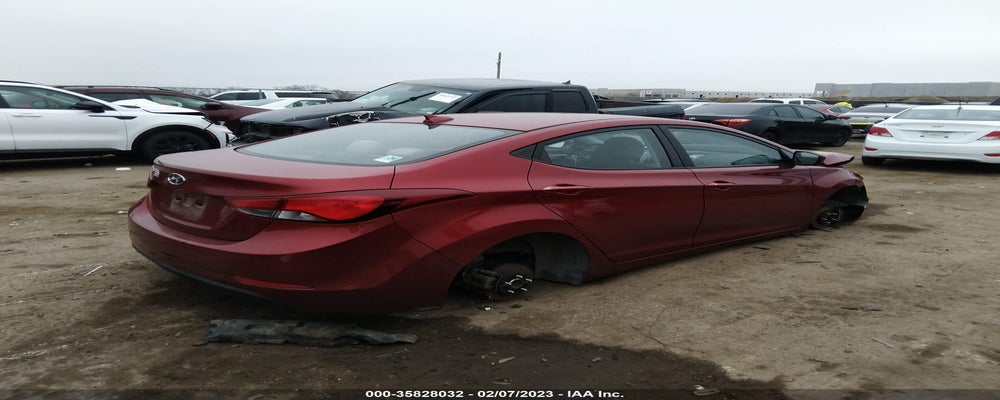5NPDH4AE4GH765575 2016 HYUNDAI ELANTRA photo no. 4
