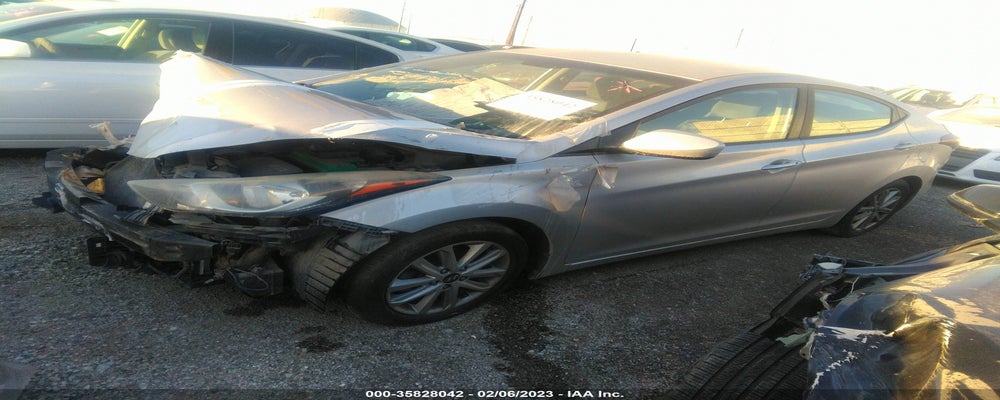KMHDH4AE3EU076092 2014 HYUNDAI ELANTRA photo no. 2
