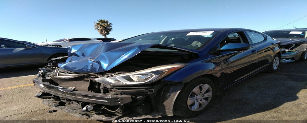 5NPDH4AE9GH717280 2016 HYUNDAI ELANTRA photo no. 2