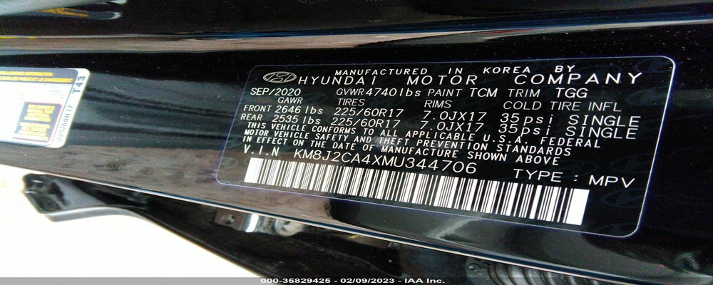 KM8J2CA4XMU344706 2021 HYUNDAI TUCSON photo no. 9
