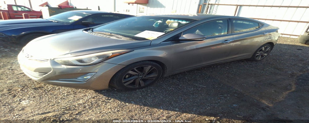 5NPDH4AE7EH485887 2014 HYUNDAI ELANTRA photo no. 2