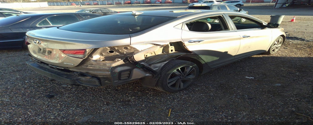 5NPDH4AE7EH485887 2014 HYUNDAI ELANTRA photo no. 4