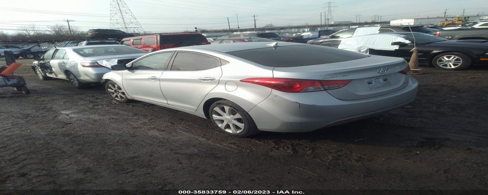 5NPDH4AE5CH083055 2012 HYUNDAI ELANTRA photo no. 3