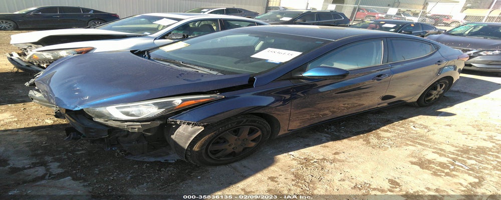 5NPDH4AE0GH665733 2016 HYUNDAI ELANTRA photo no. 2